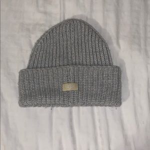 Grey Ugg Beanie